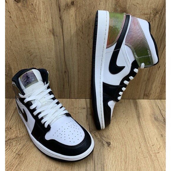 Nike Air Jordan 1 Mid SE Sneakers All Star Chameleon DM7802-100 Men’s Size 8.5 main image 12